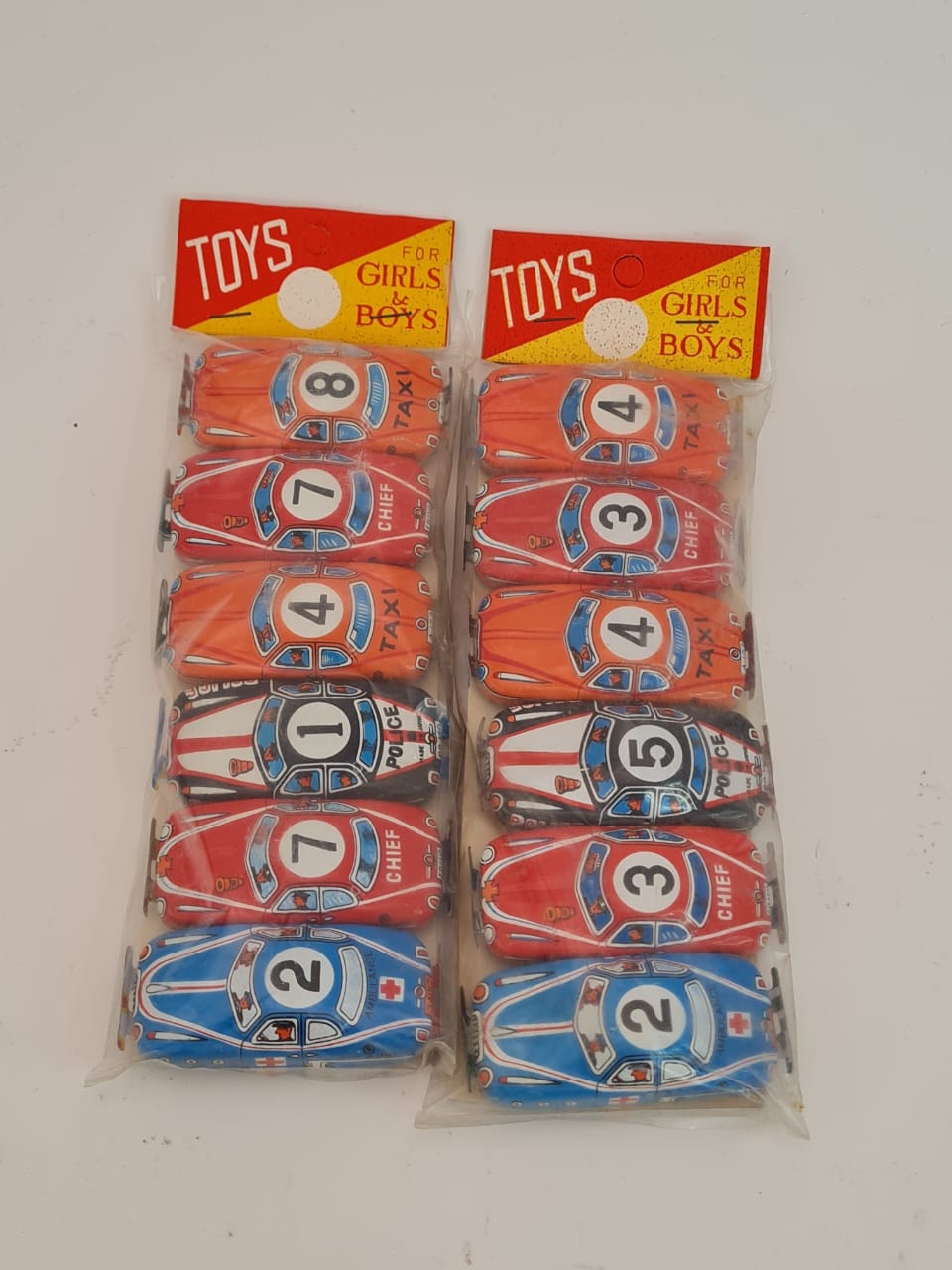 Tin Litho Cars - Made in Japan